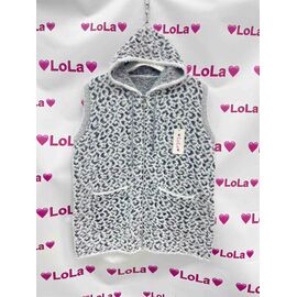 Фотография Жилетка женская 1341 grey р.54-56 "FIESTA" недорого оптом от прямого поставщика