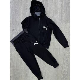 Фотография Костюм детский спортивный на мальчика 247-1P black р.4-8 "MirWear kids" недорого оптом от прямого поставщика