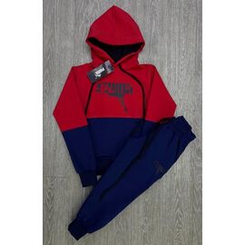Фотография Костюм детский спортивный на мальчика 254-1 navy-red р.4-8 "MirWear kids" недорого оптом от прямого поставщика