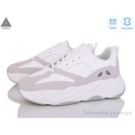 Фотография Кроссовки женские модные Весна/осень C50-15 шкіра (8 пар р.36-41) "STILLI Group" недорого оптом от прямого поставщика