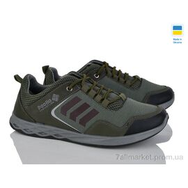 Фотография Кроссовки мужские модные Весна/осень 164-5713 зелений (8 пар р.40-45) "Paolla" недорого оптом от прямого поставщика