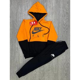 Фотография Костюм детский спортивный на мальчика 254-2N black-orange р.9-13 "MirWear kids" недорого оптом от прямого поставщика