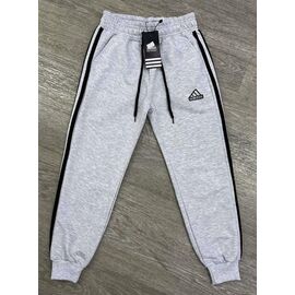 Фотография Штаны детские спортивные на мальчика 209-2A-6 l.grey р.9-13 "MirWear kids" недорого оптом от прямого поставщика