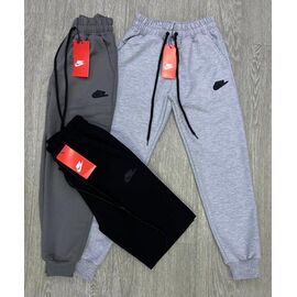 Штани дитячі спортивні на хлопчика 249-2 black р.9-13 "MirWear kids" недорого оптом від прямого постачальника