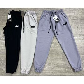 Фотография Штаны детские спортивные на мальчика 258-2-1 l.blue р.9-13 "MirWear kids" недорого оптом от прямого поставщика