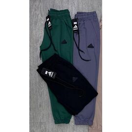 Фотография Штаны детские спортивные на мальчика 258-2A black р.9-13 "MirWear kids" недорого оптом от прямого поставщика