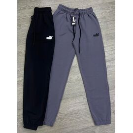 Фотография Штаны детские спортивные на мальчика 258-3 black р.13-17 "MirWear kids" недорого оптом от прямого поставщика