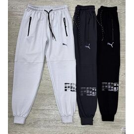 Фотография Штаны детские спортивные на мальчика 265-2P black р.9-13 "MirWear kids" недорого оптом от прямого поставщика