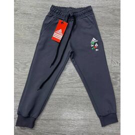 Фотография Штаны детские спортивные на мальчика 273-1A d.grey р.4-8 "MirWear kids" недорого оптом от прямого поставщика