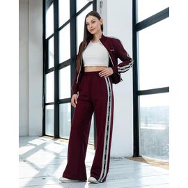 Фотография Костюм спортивный женский тёплый Д133 wine р.XS-L "AZNA" недорого оптом от прямого поставщика