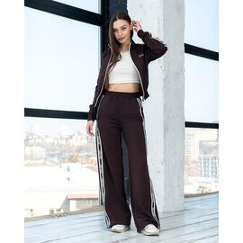 Фотография Костюм спортивный женский тёплый Д133 brown р.XS-L "AZNA" недорого оптом от прямого поставщика