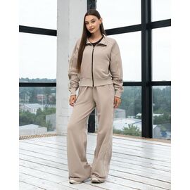 Фотография Костюм спортивный женский тёплый Т7 beige р.S-XL "AZNA" недорого оптом от прямого поставщика
