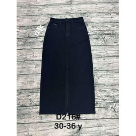 Фотография Юбка женская D216 black р.30-36 "DKNSEL" недорого оптом от прямого поставщика
