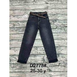 Джинси жіночі D2778 black р.25-30 "DKNSEL" недорого оптом від прямого постачальника