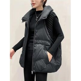 Фотография Жилетка женская 005 black р.42-46 "DKNSEL" недорого оптом от прямого поставщика