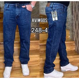 Фотография Джинсы мужские 248-4 blue р.29-38 "LILY" недорого оптом от прямого поставщика