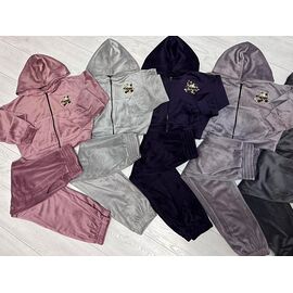 Костюм дитячий спортивний на дівчинку 1065 pink р.122-146 "Marimaks" недорого оптом від прямого постачальника