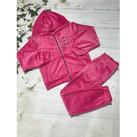 Костюм дитячий спортивний на дівчинку 988 fuchsia р.122-140 "Marimaks" недорого оптом від прямого постачальника