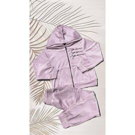 Костюм дитячий спортивний на дівчинку 988 purple р.122-140 "Marimaks" недорого оптом від прямого постачальника