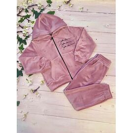 Костюм дитячий спортивний на дівчинку 988 pink р.122-140 "Marimaks" недорого оптом від прямого постачальника