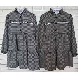 Плаття дитяче на дівчинку 7327 grey р.122-146 "Moda school" недорого оптом від прямого постачальника