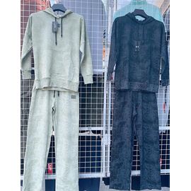 Костюм спортивний жіночий теплий P222 khaki р.42-50 "Phi Hung" недорого оптом від прямого постачальника