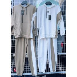 Фотография Костюм спортивный женский тёплый P224 beige р.42-50 "Phi Hung" недорого оптом от прямого поставщика