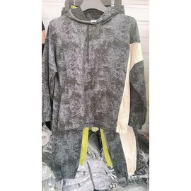 Фотография Костюм спортивный женский тёплый P231 black р.42-50 "Phi Hung" недорого оптом от прямого поставщика