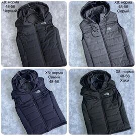 Жилетка чоловіча X8 grey р.48-56 "Shon" недорого оптом від прямого постачальника