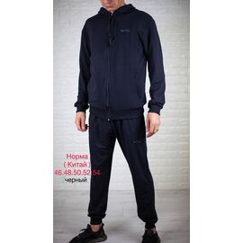 Костюм спортивний чоловічий S991 black р.46-54 "Shon" недорого оптом від прямого постачальника