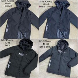 Фотография Ветровка подростковая M32-1 black р.40-48 "Shon" недорого оптом от прямого поставщика