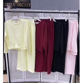 Фотография Костюм спортивный женский тёплый 25001 navy р.S-L "Little Secret" недорого оптом от прямого поставщика