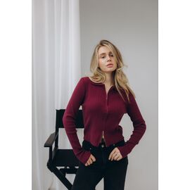 Фотография Кофта женская 306 wine р.one size "Little Secret" недорого оптом от прямого поставщика