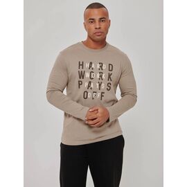 Фотография Свитер мужской 400555 beige р.M-2XL "Little Secret" недорого оптом от прямого поставщика