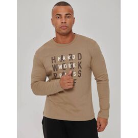 Фотография Свитер мужской 400555 d.beige р.M-2XL "Little Secret" недорого оптом от прямого поставщика