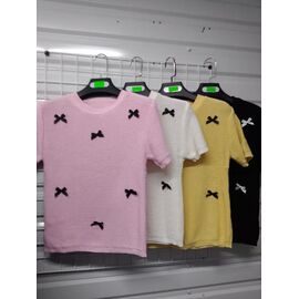 Фотография Футболка женская DM152 black р.44-46 "Dream" недорого оптом от прямого поставщика