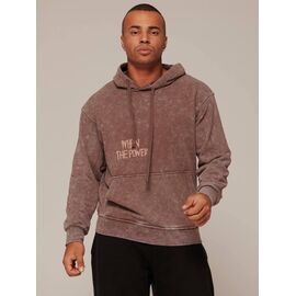 Фотография Худи мужской 400586 brown р.M-2XL "Little Secret" недорого оптом от прямого поставщика