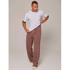 Фотография Штаны спортивные мужские 400591 brown р.M-2XL "Little Secret" недорого оптом от прямого поставщика