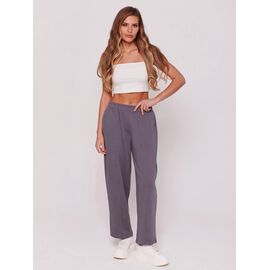 Фотография Штаны спортивные женские 400621 d.grey р.S-L "Little Secret" недорого оптом от прямого поставщика