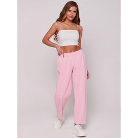 Фотография Штаны спортивные женские 400621 pink р.S-L "Little Secret" недорого оптом от прямого поставщика