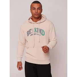 Фотография Худи мужской 400634 beige р.M-2XL "Little Secret" недорого оптом от прямого поставщика