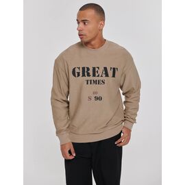 Фотография Свитер мужской 40626 d.beige р.M-2XL "Little Secret" недорого оптом от прямого поставщика