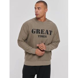 Фотография Свитер мужской 40626 khaki р.M-2XL "Little Secret" недорого оптом от прямого поставщика