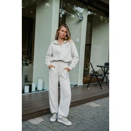 Фотография Костюм спортивный женский тёплый 5026 l.grey р.S-L "Little Secret" недорого оптом от прямого поставщика