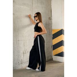 Фотография Штаны спортивные женские 78200 black р.M-XL "Little Secret" недорого оптом от прямого поставщика