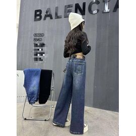 Джинси дитячі на дівчинку 63602 blue р.11-15 "Фунтик" недорого оптом від прямого постачальника