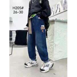 Фотография Джинсы детские на мальчика H205 black р.8-12 "Фунтик" недорого оптом от прямого поставщика