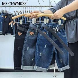 Фотография Джинсы детские на мальчика WM022 navy р.1-5 "Фунтик" недорого оптом от прямого поставщика