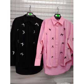 Фотография Рубашка женская DM90 pink р.S-L "Dream" недорого оптом от прямого поставщика