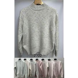 Фотография Свитер женский 2702 mix р.50-52 "Immei" недорого оптом от прямого поставщика